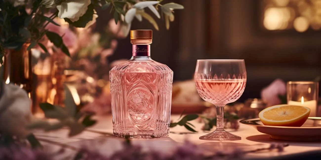 Gin wembley pink - o eleganță roz în lumea băuturilor fine